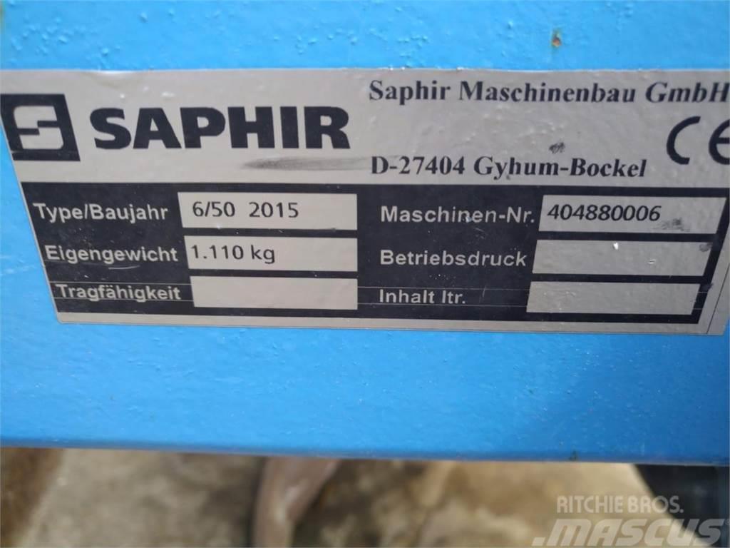 Saphir 6/50 Andre jordbearbejdningsmaskiner og andet tilbehør