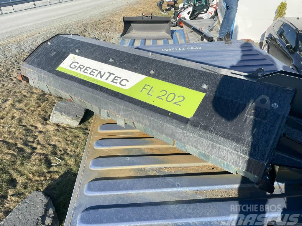 Greentec FL 202 bakmontert beitepusser Græsklippere og skårlæggere