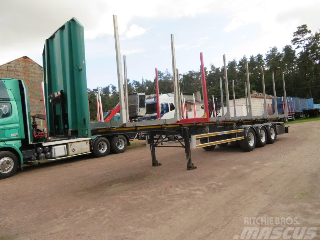 Schwarzmüller 3-osiowa Semi-trailer til tømmer