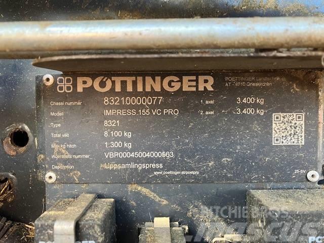 Pöttinger Impress 155 VC PRO Rundballe-pressere