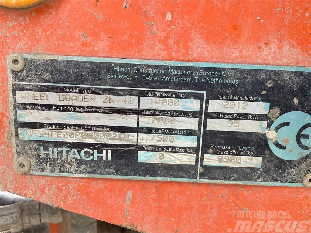 Hitachi ZW140 Læssemaskiner på hjul