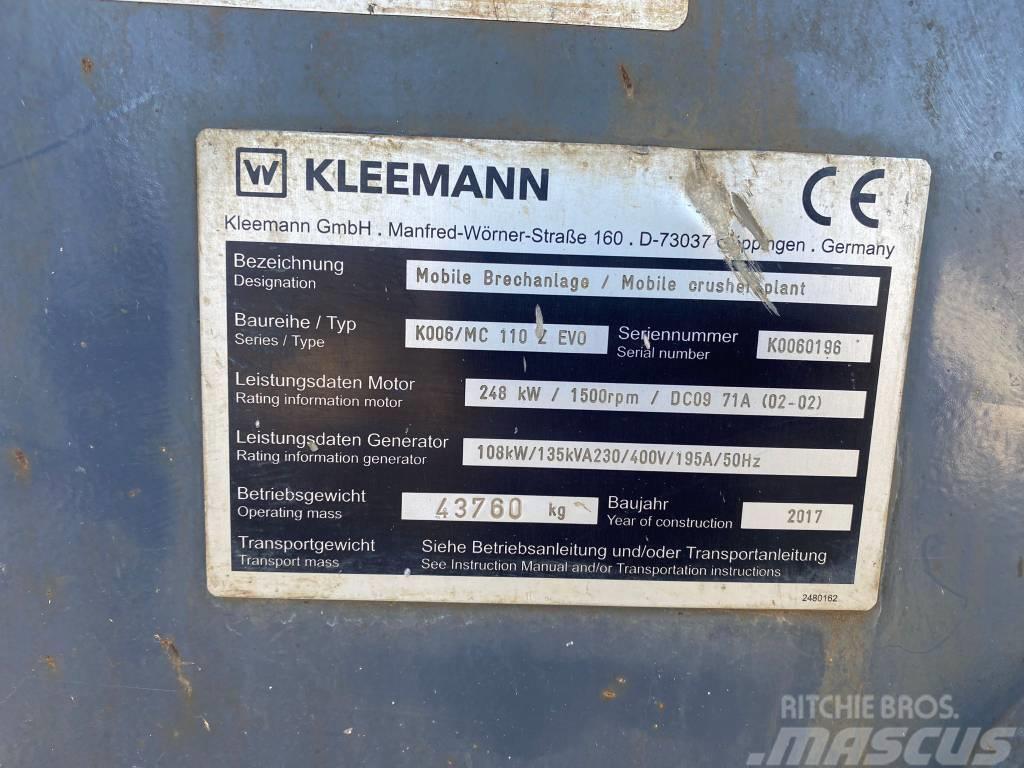 Kleemann MC 110 Z Evo Mobile knusere