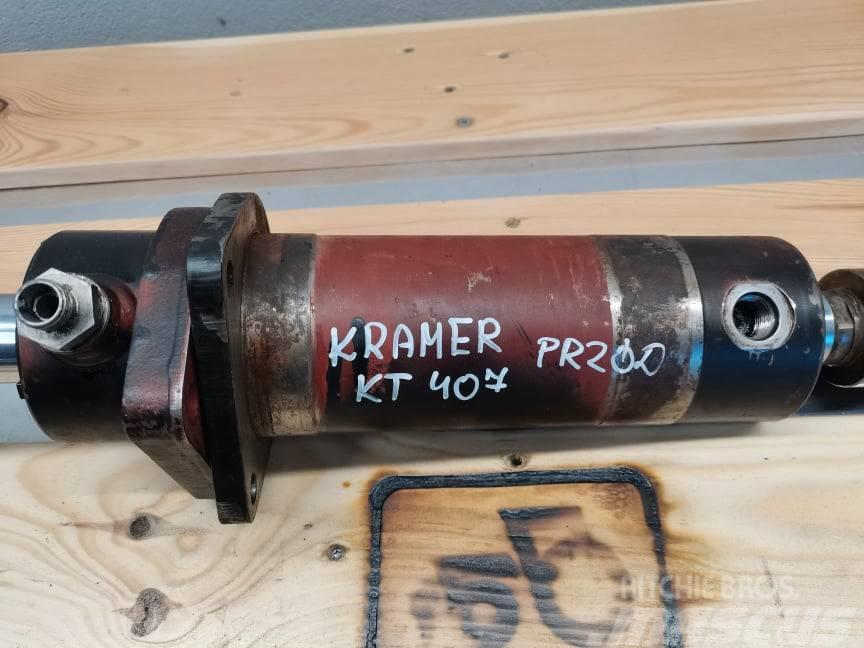 Kramer KT 407 Carraro piston turning Hydraulik