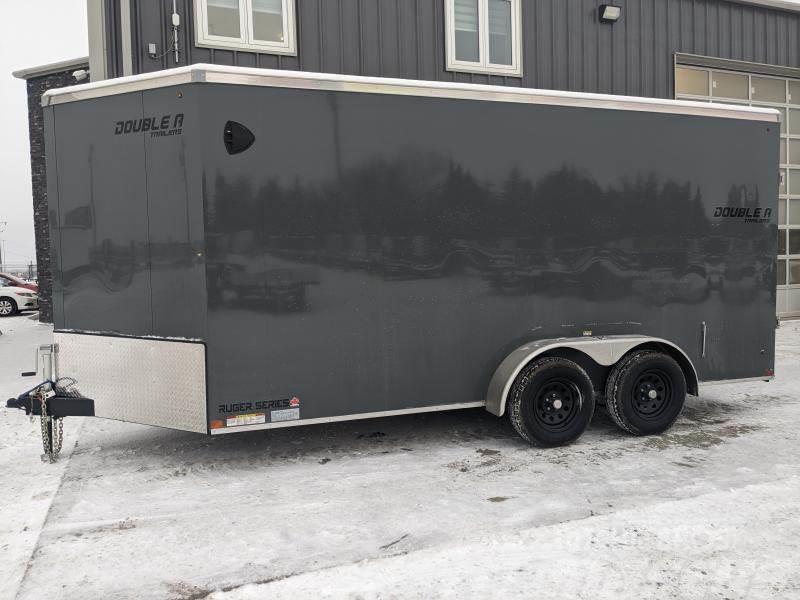 Double A Trailers 7' x 16' Cargo Enclosed Trailer Double A Trailers  Fast kasse