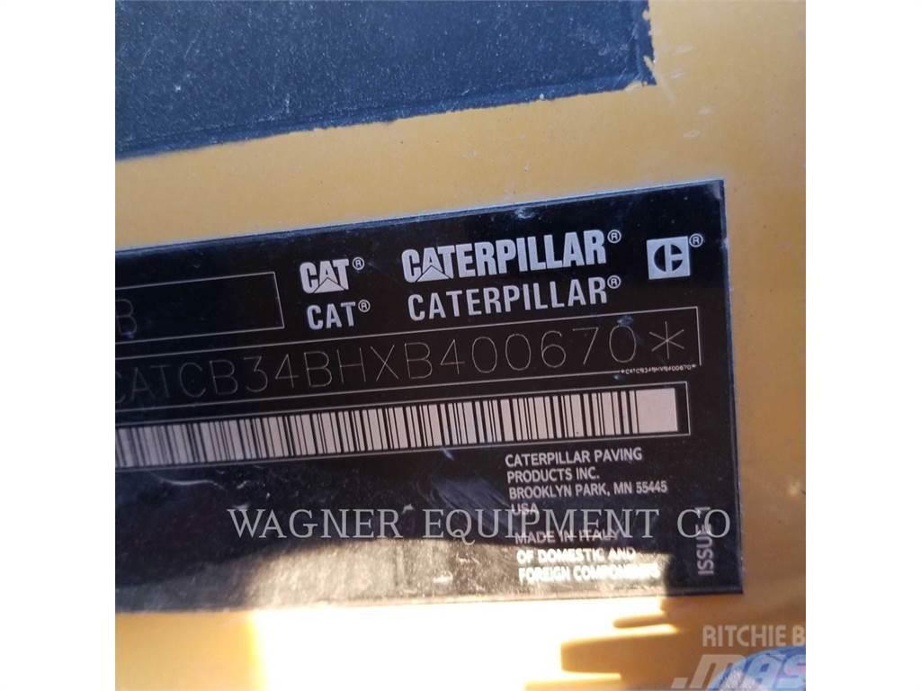CAT CB34B Jordvibrationstromler