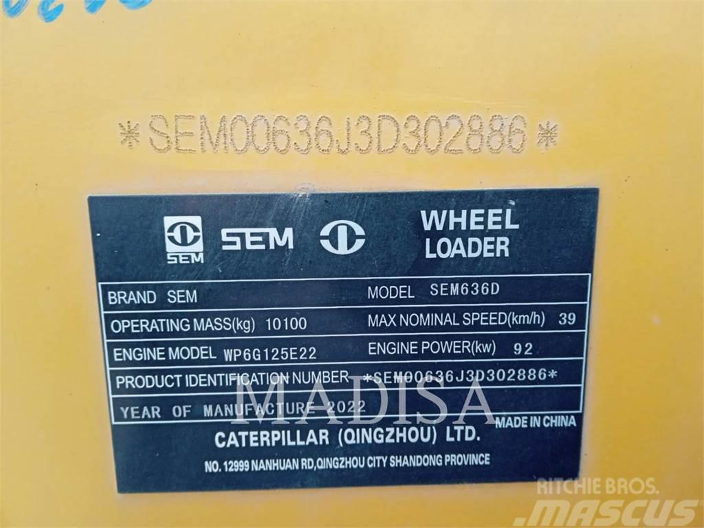 SEM MACHINERY SEM636D Læssemaskiner på hjul