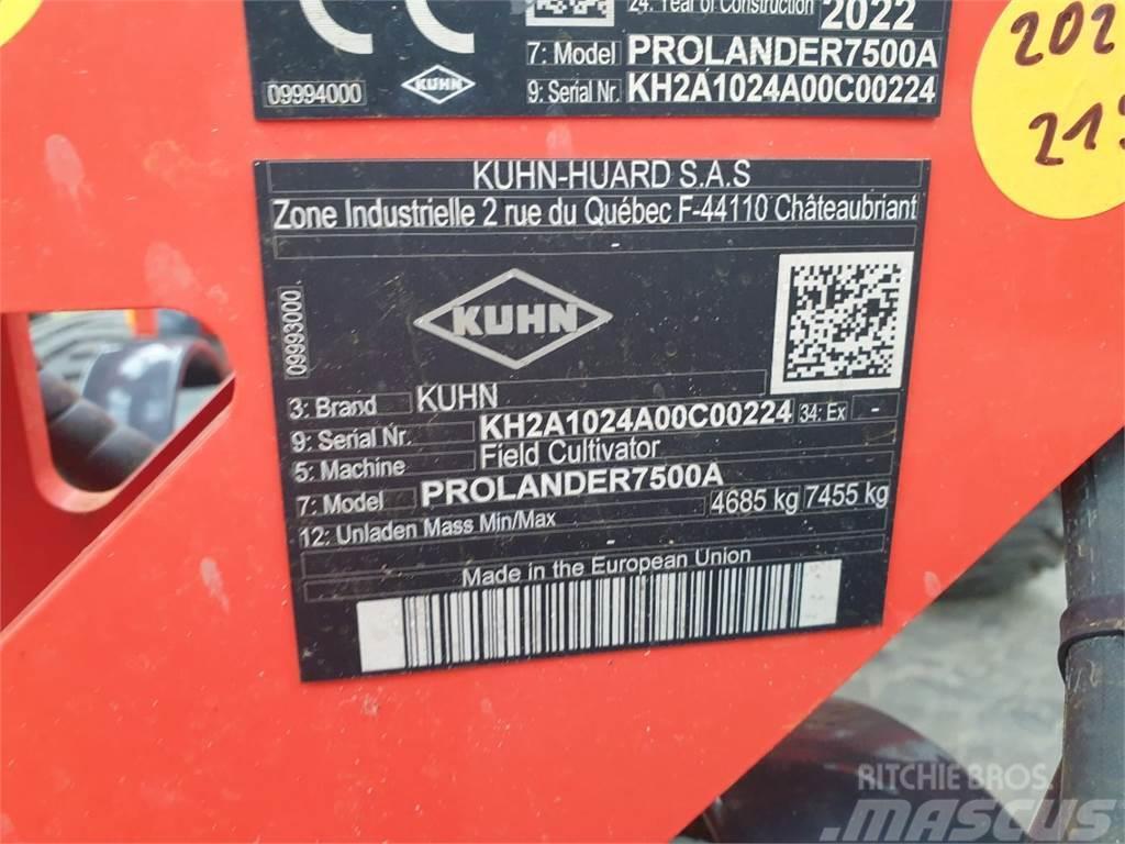 Kuhn PROLANDER 7500 Kultivatorer