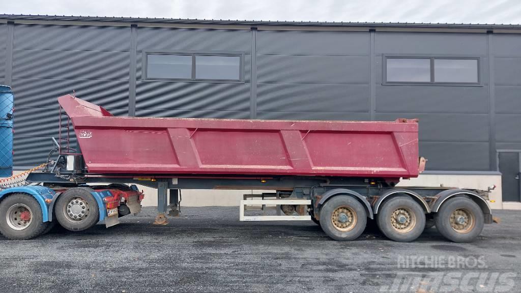 NOR SLEP SE42T liukuteli Semi-trailer med tip