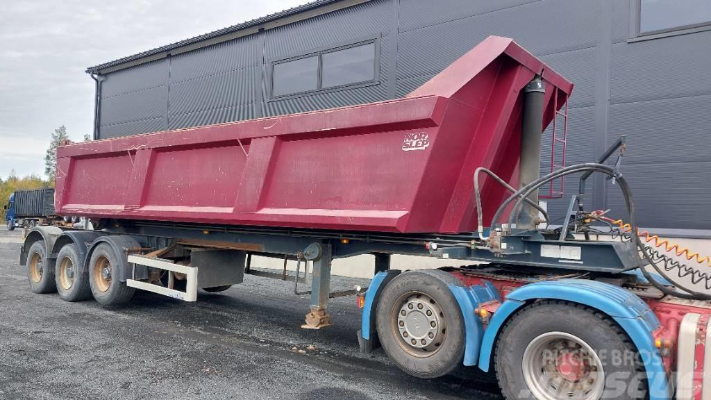  NOR SLEP SE42T liukuteli Semi-trailer med tip