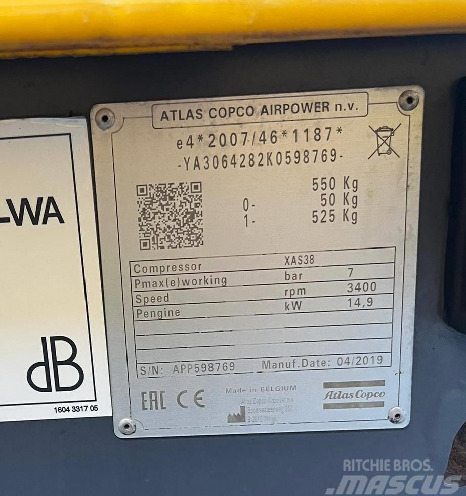 Atlas Copco XAS 38 Kompressorer