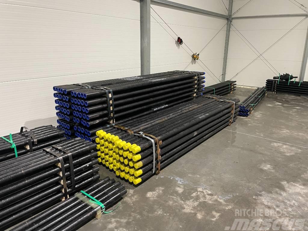 Vermeer D33x44,D36x50 FS1 3m Drill pipes, żerdzie Horisontal retningsbestemt boreudstyr
