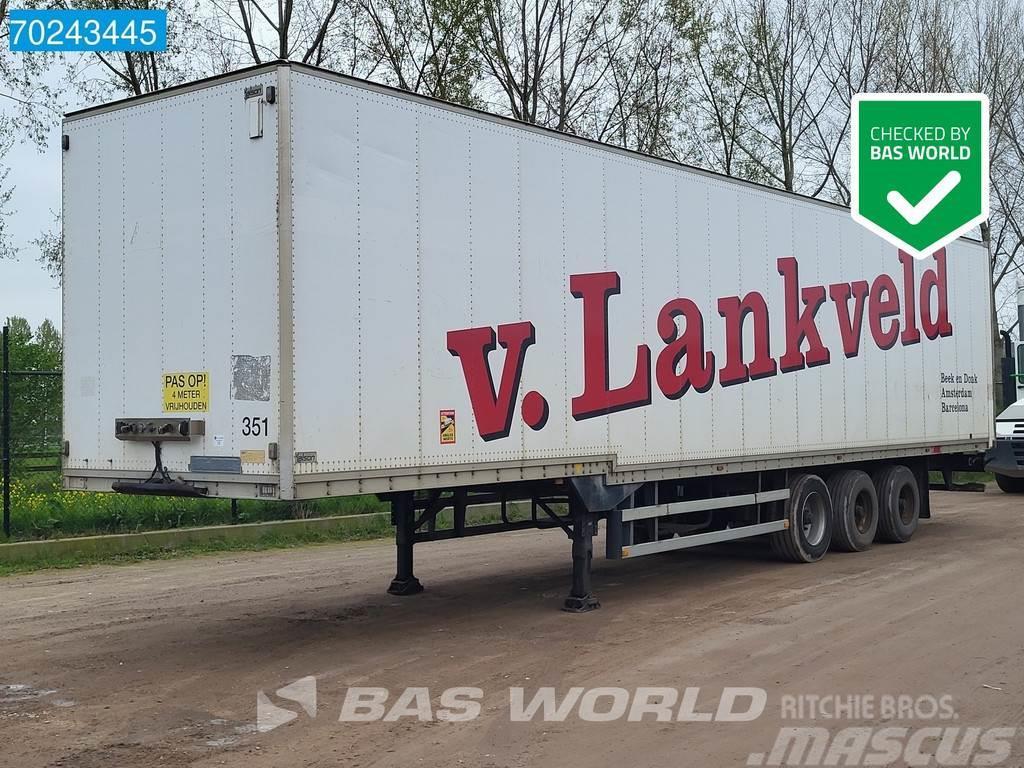 Talson F1227 3 axles Confection NL-Trailer Semi-trailer med fast kasse