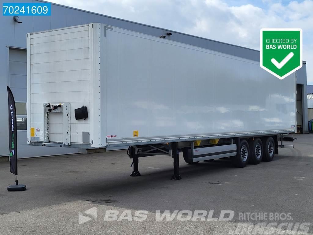 Schmitz Cargobull SCB*S3B 3 axles Liftachse Semi-trailer med fast kasse