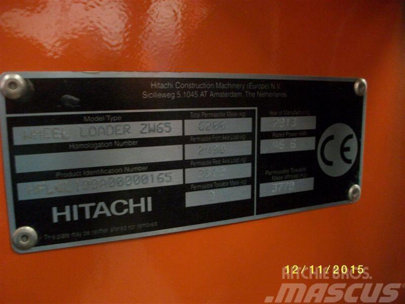 Hitachi ZW 65 Læssemaskiner på hjul