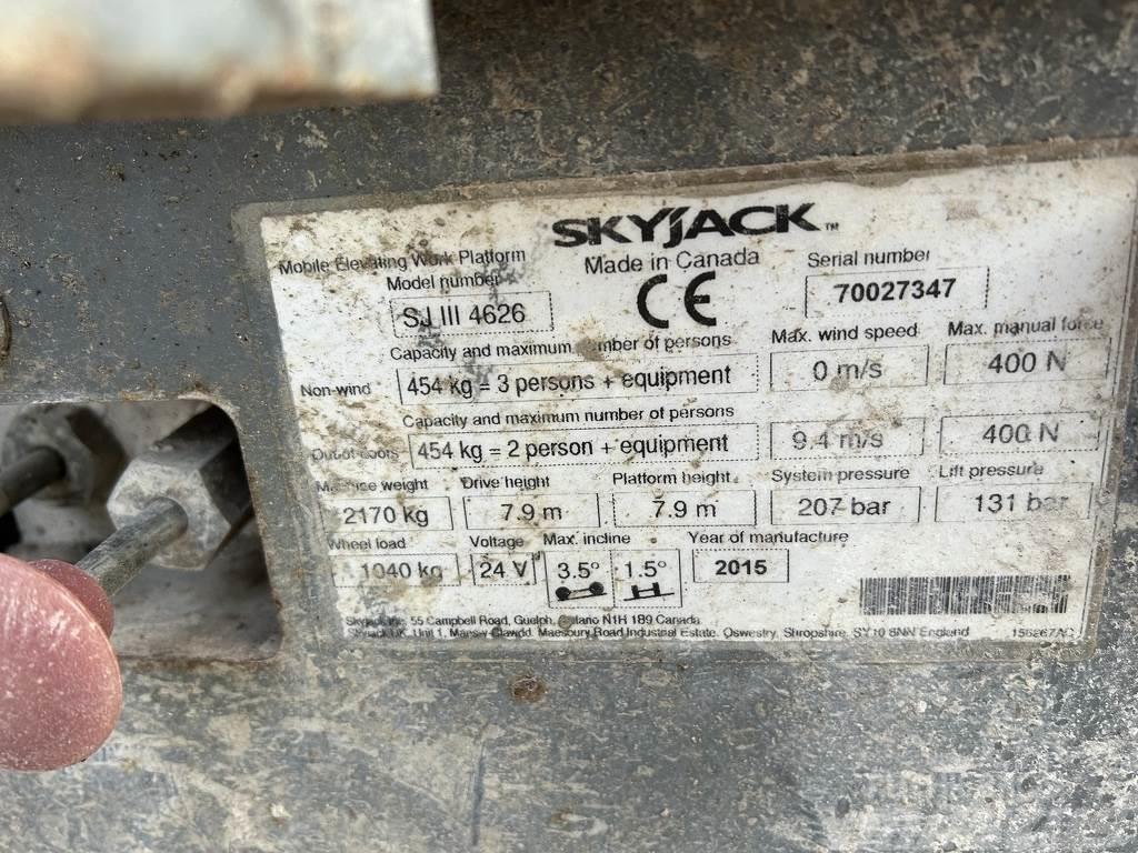 SkyJack 4626 Saxlifte