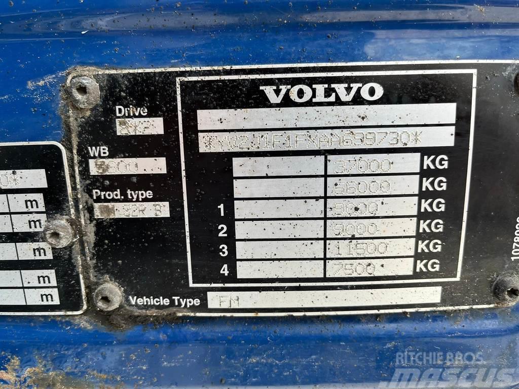 Volvo FM 410 8x2*6 HMF 8520-OK6 + JIB / PLATFORM L=7198 Lastbil med kran