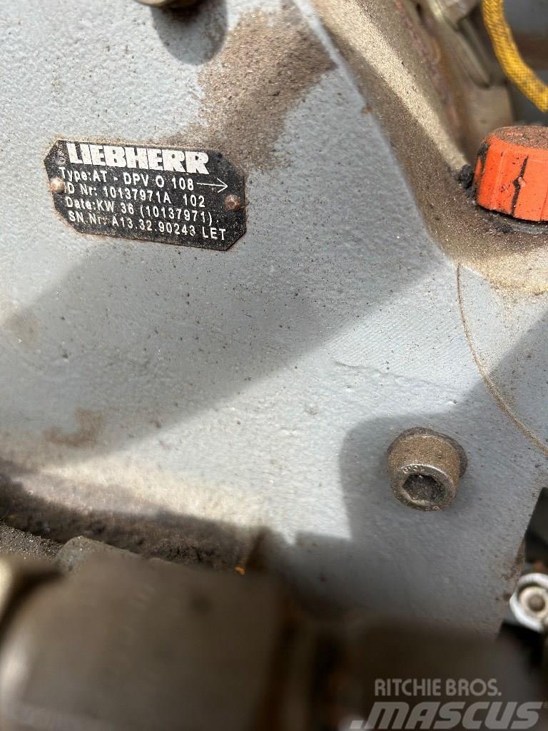 Liebherr R926 pompa hydrauliczna DPV O108 Hydraulik