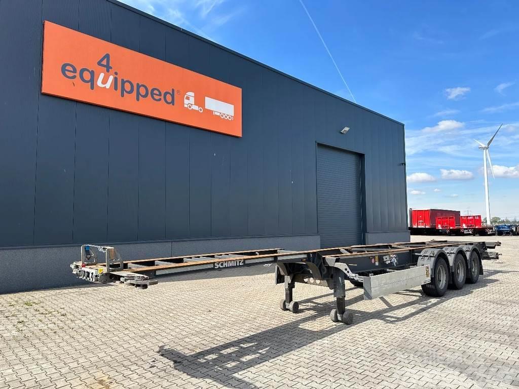 Schmitz Cargobull 45FT HC, leeggewicht: 4.240kg, BPW+trommel, NL-cha Semi-trailer med containerramme