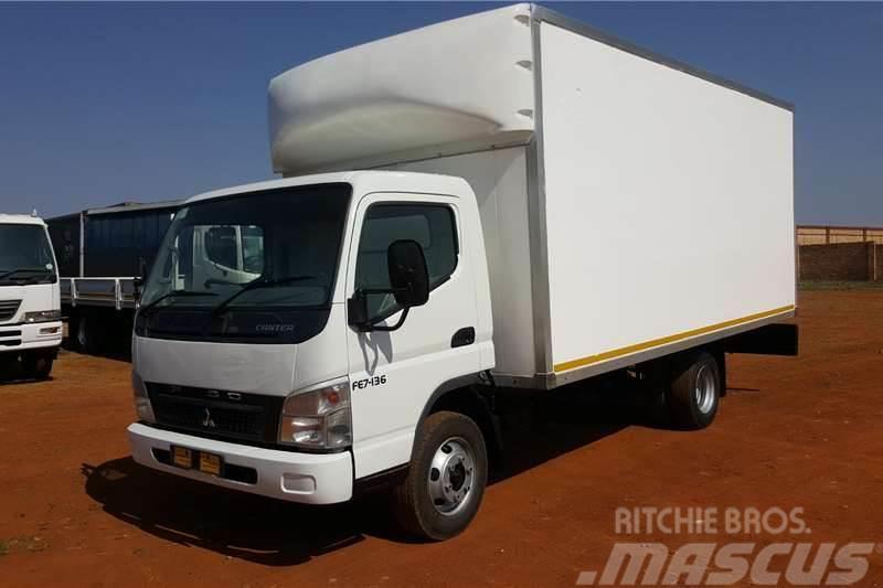 Fuso 7-136, FITTED WITH VOLUME BODY Andre lastbiler