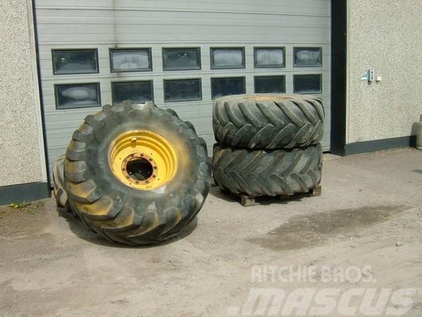Michelin 620/75x26 Dæk, hjul og fælge
