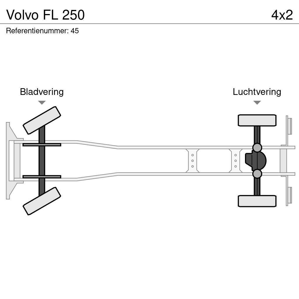 Volvo FL 250 Lastbil med lad/Flatbed