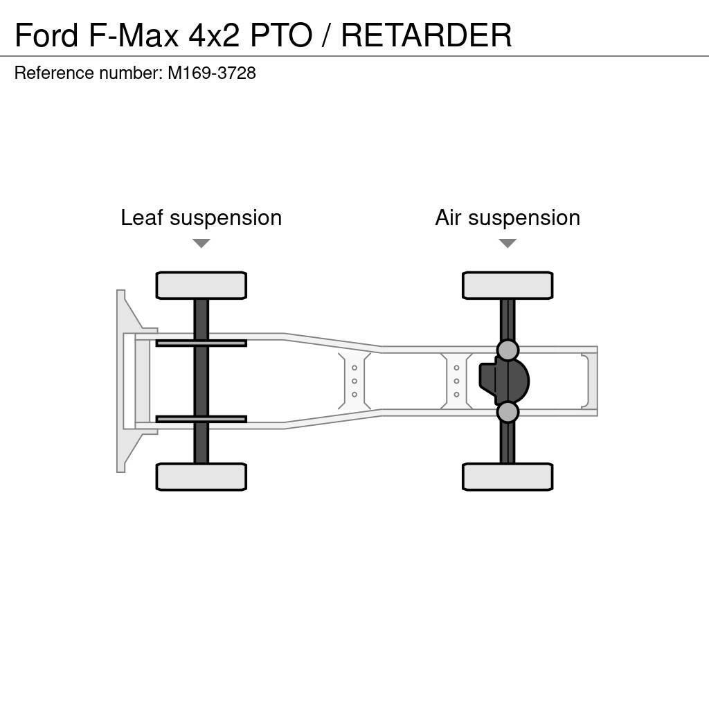 Ford F-Max 4x2 PTO / RETARDER Trækkere