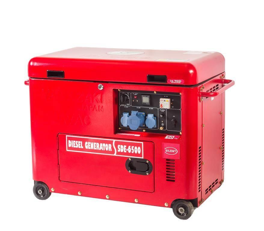 Javac - 6,3 KVA - SD6500B Generator 230/380v 50hz Dieselgeneratorer