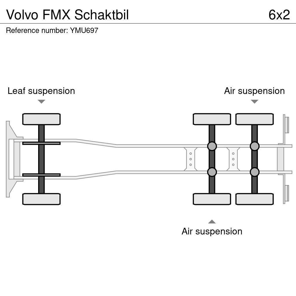 Volvo FMX Schaktbil Lastbiler med tip
