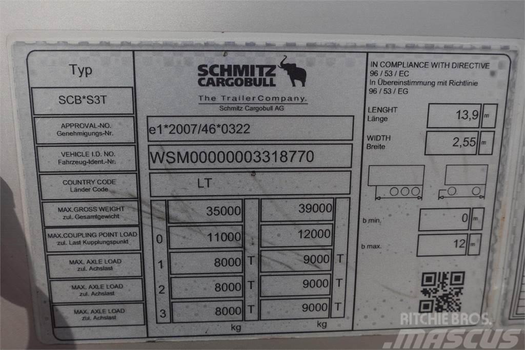 Schmitz Cargobull SCS24 Standart Curtainsider Varios, ARM, ALU, LR Gardinanhænger
