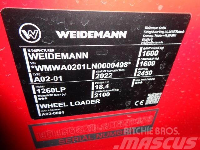 Weidemann 1260 LP Solgt - Flere på vej hjem. Minilæsser - knækstyret