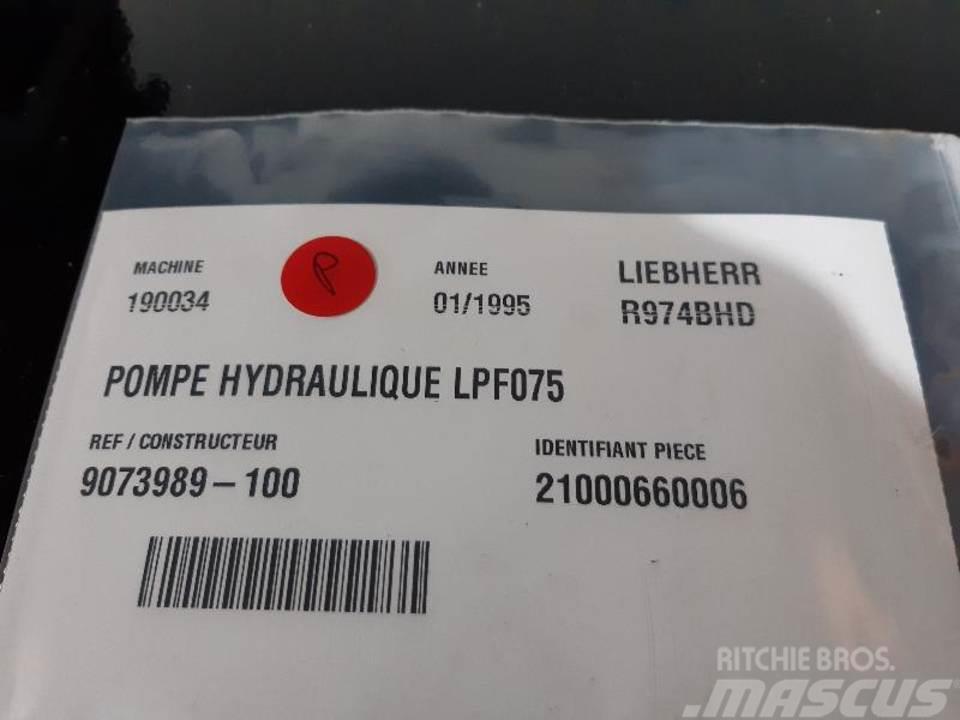 Liebherr R974BHD Hydraulik