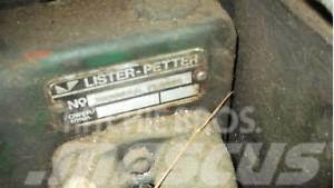 Lister Petter Diesel Engine Motorer