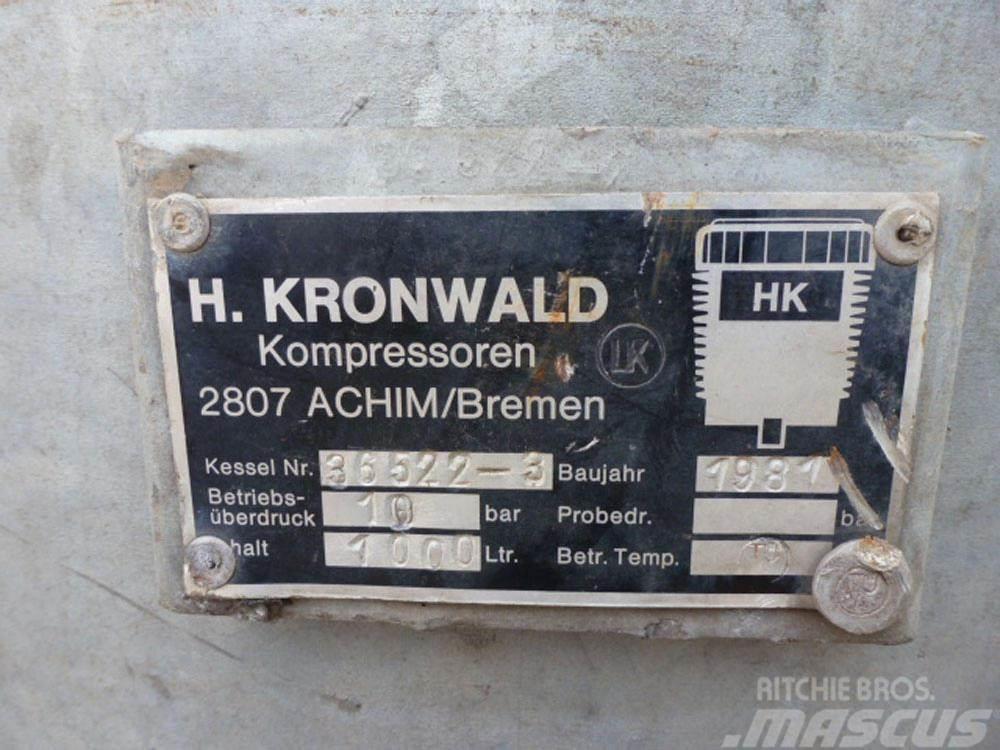 Kronwald 1000 Ltre Air Receiver Adsorptionstørrer