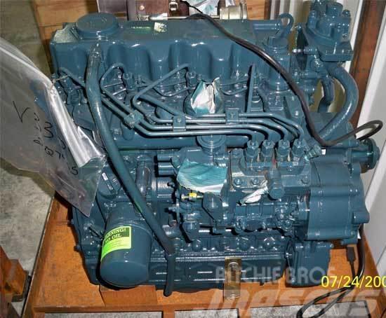 Kubota V3300ER-AG Rebuilt Engine Tier 2 Motorer