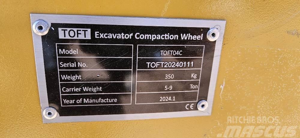  14 inch Excavator Compaction Wheel Andet tilbehør