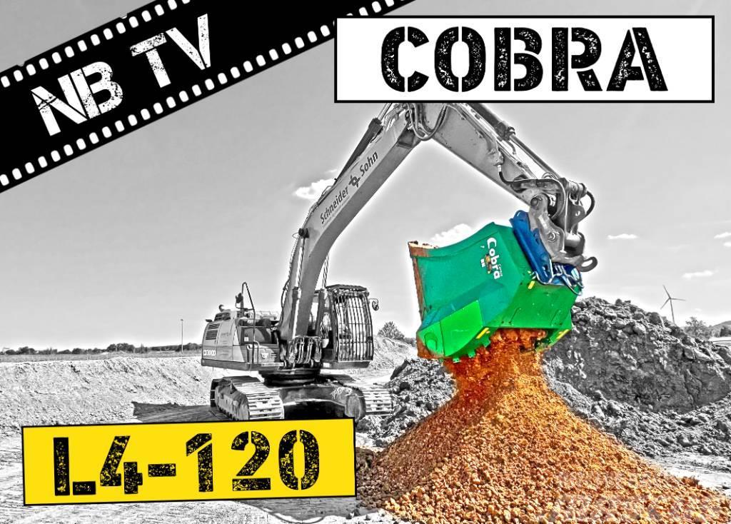 Cobra Siebschaufel L4-120 | Schaufelseparator Bagger Stengrebe
