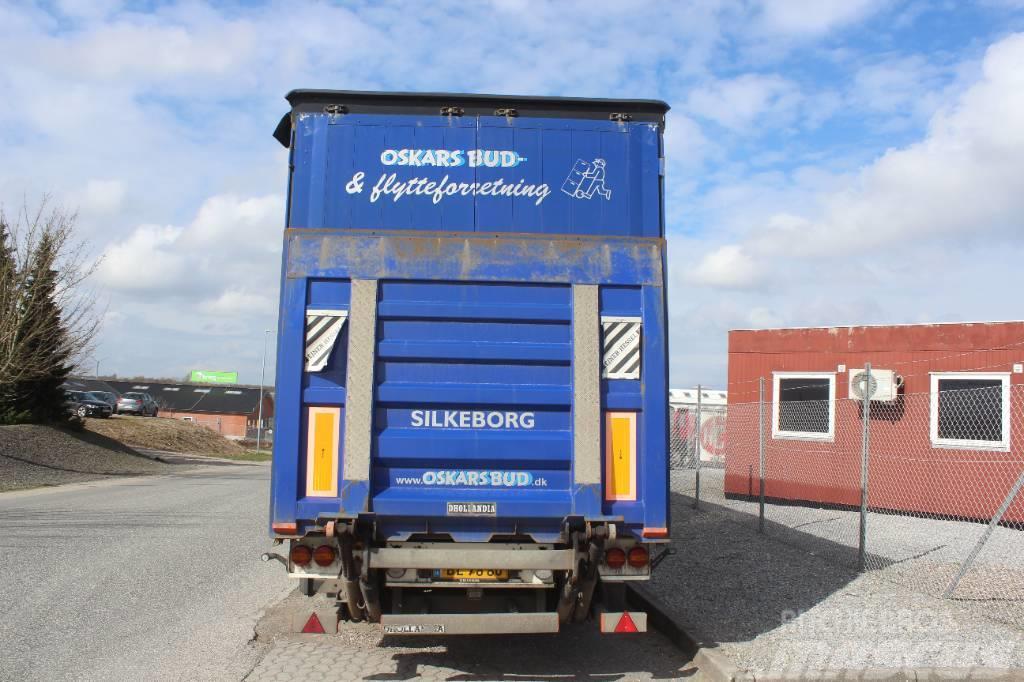 Schmitz Cargobull 3 akslet gardin trailer med lift - skyde/hævetag Semi-trailer med Gardinsider