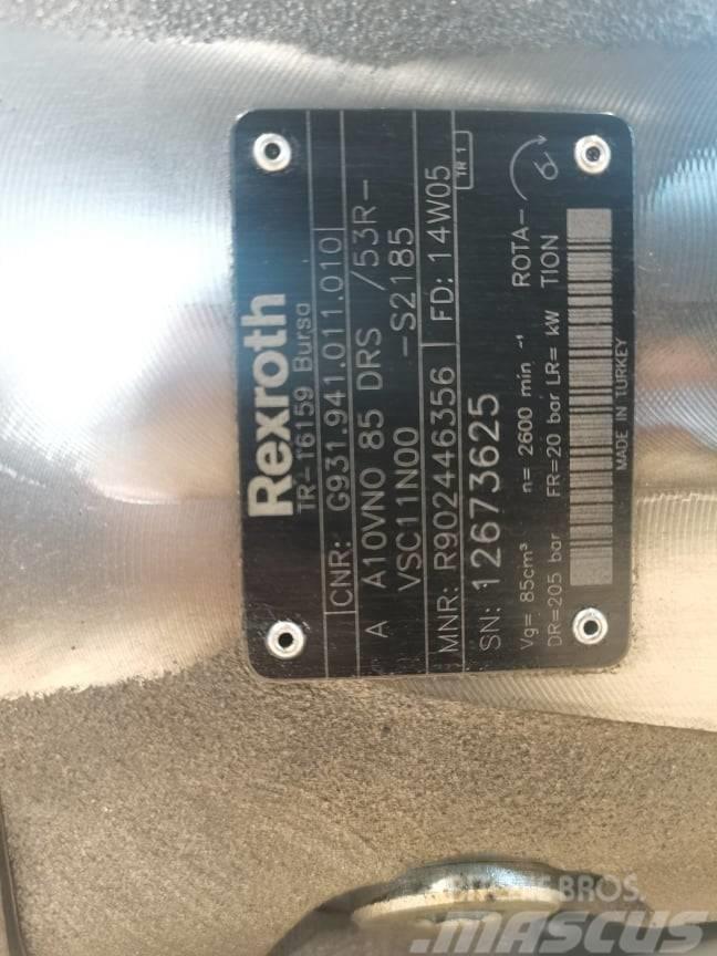 Rexroth {A10V No 85 DRS} pump Hydraulik