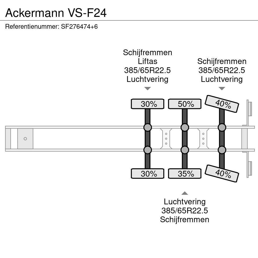 Ackermann VS-F24 Semi-trailer med fast kasse