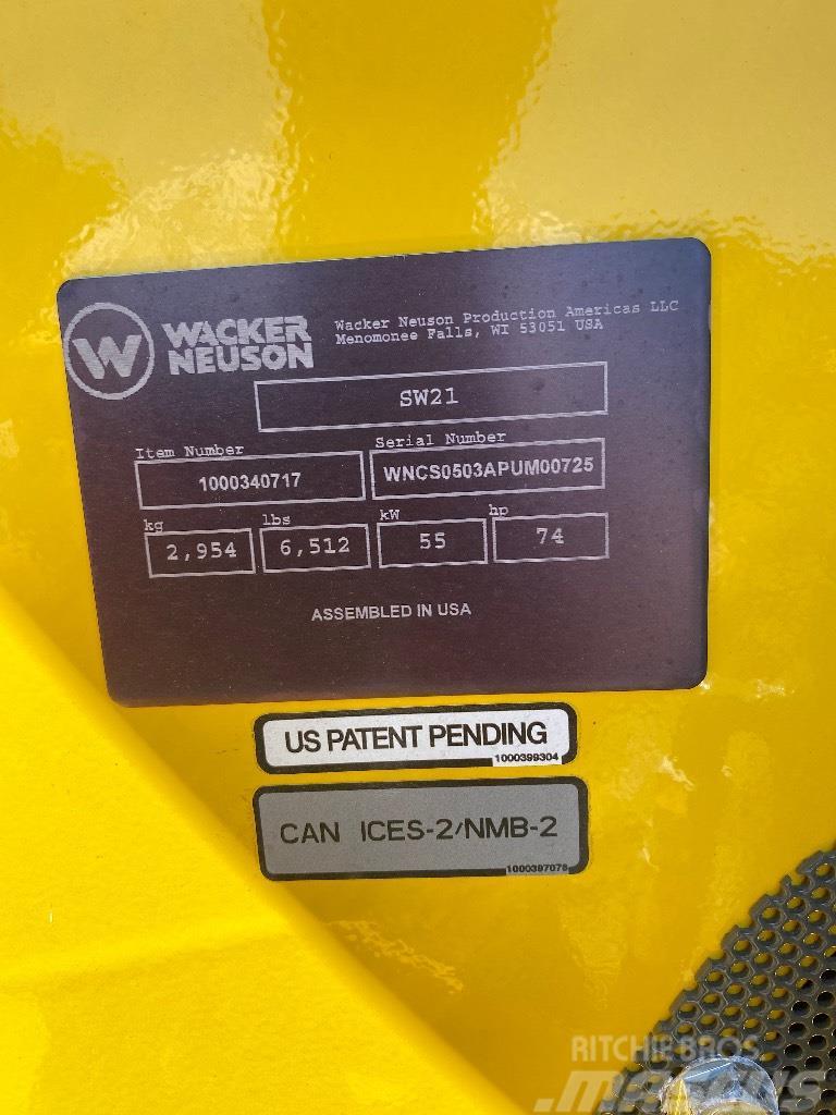 Wacker Neuson SW21 Minilæsser - skridstyret