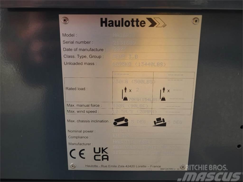 Haulotte HA16RTJ Valid Inspection, *Guarantee! Diesel, 4x4 Bomlifte med knækarm