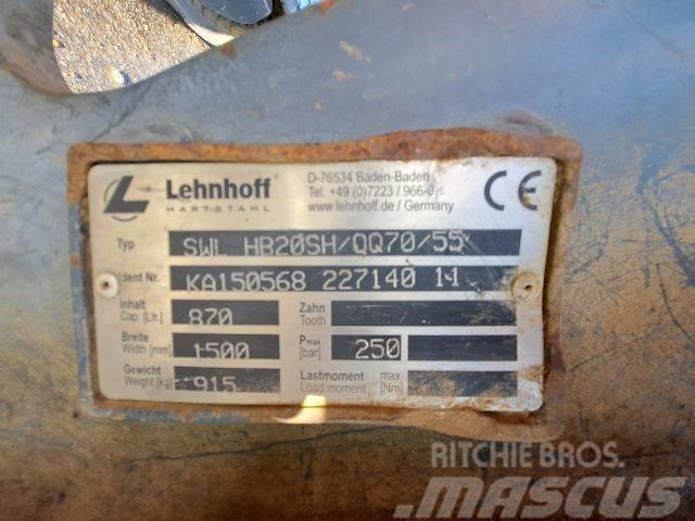 Lehnhoff Uni-Schwenktieflöffel f. OQ70/55 Gravarme
