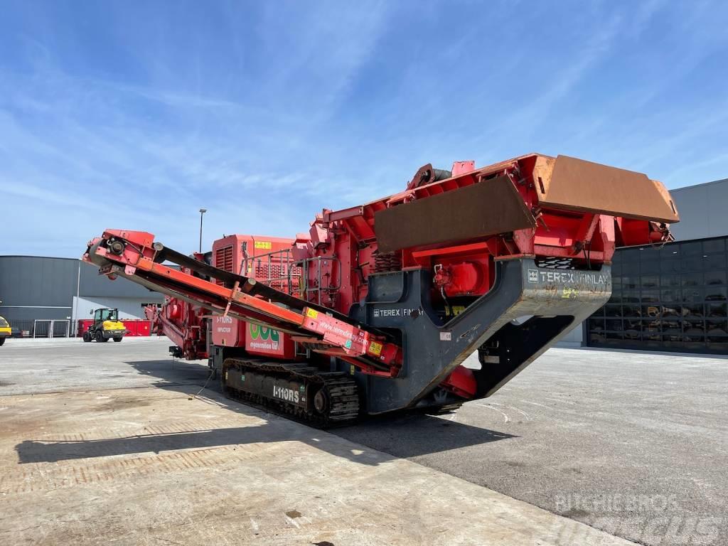Terex Finlay I110RS Tracked Impact Crusher with screen deck Knusere - anlæg