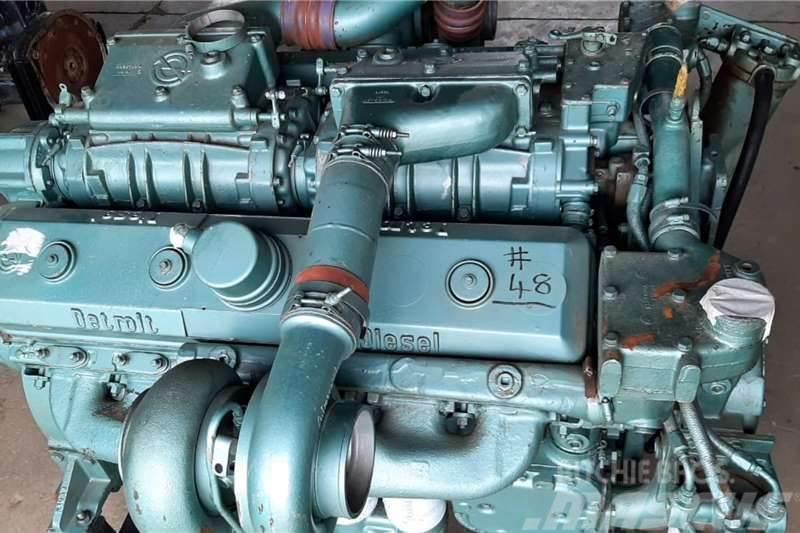 GM Detroit Diesel 12V71 Twin Turbo Engine Andre lastbiler
