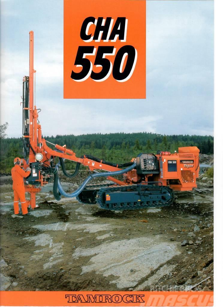 Sandvik Tamrock CHA 550 Overfladeboreudstyr / Borerigge