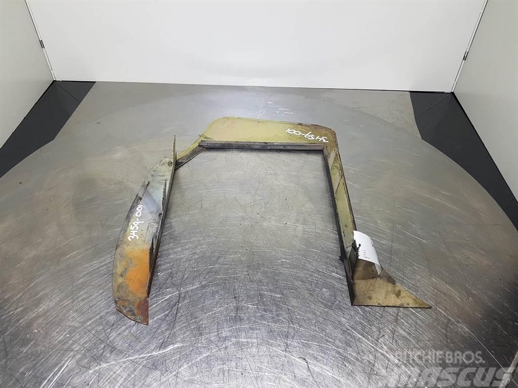 Terex 0405015050-Sealing plate/Dichtblech Chassis og suspension