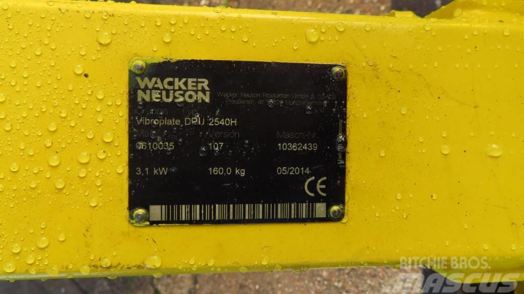 Wacker Neuson dpu 2540h diesel trilplaat/Compactor Plate Vibratorer