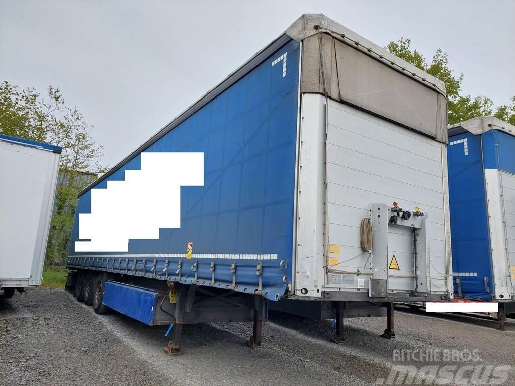 Schmitz Cargobull SCS 24/L Edscha Gardine Semi-trailer med Gardinsider