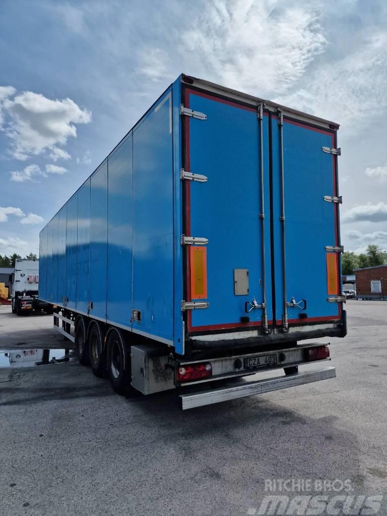 Ekeri SKÅP - ÅBENSIDA Semi-trailer med fast kasse