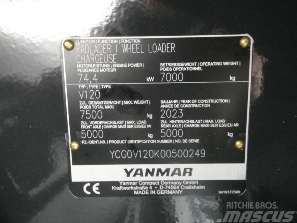 Yanmar V120 Læssemaskiner på hjul
